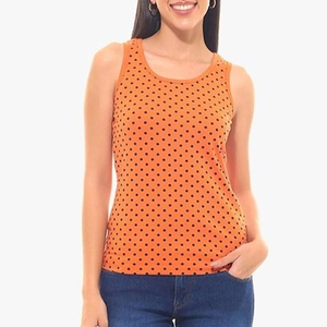 Últimas camisetas sin mangas al por mayor, personalizadas, de alta calidad, transpirables, para mujer, con logo personalizado, de verano, tallas grandes. - Product Image 4