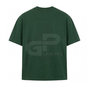 Camiseta de Algodón con Estampado Reflectante para Hombre, Estilo Urbano, Cuello Redondo, Holgada, Moda de Verano, Cómoda - Product Image 2