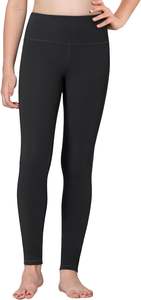 Leggings de Poliéster Tejido Elástico para Niños, Ajuste Flexible, Transpirables, Suaves, Delgados, Casuales, para Jugar, la Escuela, Uso Diario, Ropa de Moda - Product Image 6