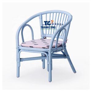 SILLA PARA NIÑOS DE RATÁN Hecha a mano con estilo SILLAS DE MIMBRE naturales Proveedor de Vietnam Venta al por mayor Precio asequible Exportación rápida en todo el mundo - Product Image 1