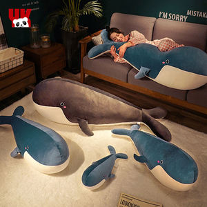 Juguetes de Peluche de Animales de Diseño Vietnamita, de Algodón Lavado de Primera Calidad, Súper Suaves, de 31 cm a 50 cm, Lindos Peluches de Ballena Yuankang para Navidad - Product Image 1