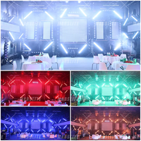 Barre lumineuse à LED RGB Marslite, barre lumineuse à LED RGB étanche IP66, barre lumineuse à LED stroboscopique professionnelle DMX, barre lumineuse à LED pour scène, DJ, discothèque, concert, fête