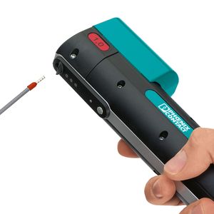 Dispositivo Automático de Crimpado y Desforre CF CRIMPHANDY 1,0 - Conexión de Tornillo Tipo Barrera 11-20 AWG 100A Amperios Máx. Continuos - Product Image 2