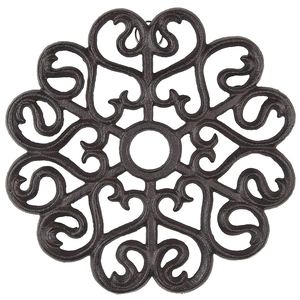Handicrafts Round Shape Aluminium <b>Trivet</b> for Heat Resistant Pan & Hotpot Protecting <b>Trivet</b> Dining Table Decor <b>Trivet</b> - Product Image 6
