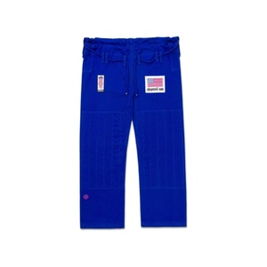 Kimono de Jiu Jitsu Americana BJJ Gi Azul, Lote 151, 450 GSM, Tejido de Algodón Perla, Transpirable y Duradero, con Bolsa - Product Image 4