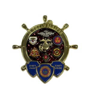 Monedas de Esmalte Transparente Personalizadas con Logotipo, Estilo Anime, de Aleación de Zinc Dorado Antiguo, Fundidas a Presión, Recubiertas de Epoxi, Talla Única, para Eventos, a Buen Precio - Product Image 4