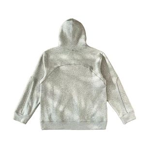 Oversized Casual Hoodie Heavyweight Acid Wash Regular Fit 100% Cotton Winter Streetwear Hoodies with Pocket for <b>Men</b> - Product Image 5