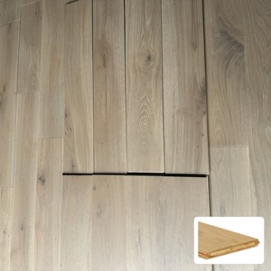 Suelo de Madera Maciza de Roble Blanco, 3/4" X 10.24", Grado Selecto, Acabado Liso con Aceite UV Transparente, Sistema T&G - Product Image 5