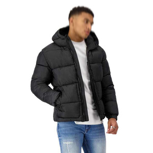 Chaquetas acolchadas para hombre recién llegadas, chaquetas de burbujas de invierno con logotipo personalizado para hombre, chaquetas acolchadas de diseño personalizado a la moda. - Product Image 4
