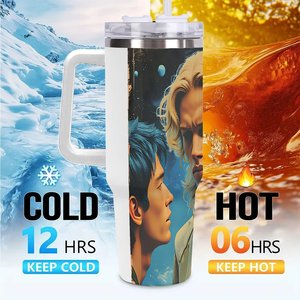 Vaso Térmico de Acero Inoxidable de 40 oz, Personalizado, para Viajes, Retiros Corporativos y Reuniones Fuera de la Empresa - Product Image 6