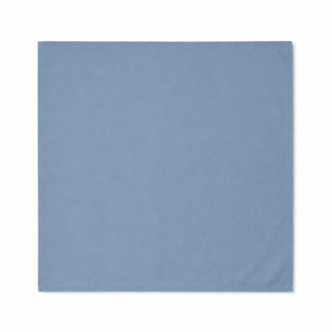 Serviette de table WUJI moderne 100% coton doux rayée bleue style ferme 18''x18'' tissée lavable en machine pour la maison et la restauration - Product Image 4