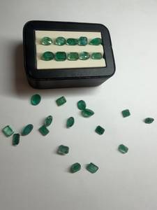 Émeraude Zambienne 100% Naturelle, Formes Mixtes 3x4-6x4mm, 66,20 Carats, Couleur Verte, Pierre Précieuse Non Chauffée, Gemmes Universelles pour Bijoux - Product Image 3