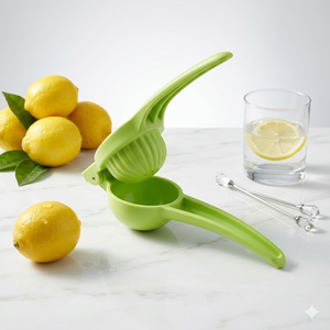 เครื่องคั้นน้ำส้มพลาสติกสีเขียวแบบใช้มือ ใช้งานง่าย ทำความสะอาดง่าย - Product Image 5