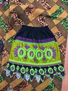Falda Midi Bordada con Diseño Floral Mexicano para Mujer, Vestido Tradicional, Estilo Fiesta Cinco de Mayo, Estilo Hawaiano 2026 - Product Image 2