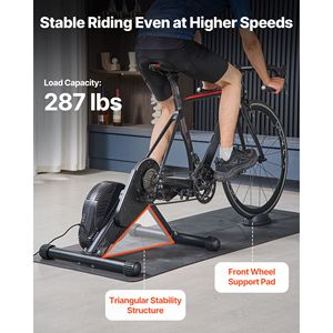 Soporte Estacionario Inteligente para Bicicleta de Ejercicio en Interiores, Entrenador de Bicicleta de 1-13 Niveles con Ruedas de 26-29 Pulgadas 700C para Rueda Delantera - Product Image 6