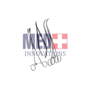 Base de instrumentos quirúrgicos Juego de instrumentos de cirugía vascular Instrumentos de acero inoxidable 97 piezas Por Med Innovation - Product Image 6