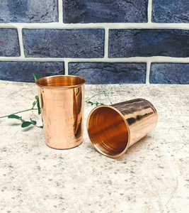 ANAM HANDICRAFT – Nouveaux verres courts en cuivre faits main, écologiques, modèle Ah-1025, fabriqués à l'Uttar Pradesh, pour mariage, vin ou usage domestique - Product Image 6