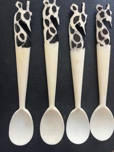 Reposacucharas de Hueso Hecho a Mano en India, Bordes Suaves, Ecológico, Apto para Microondas y Lavavajillas, Color Personalizado - Product Image 3