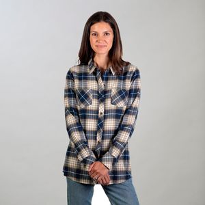 Camisa de Franela para Mujer 2026 de Alta Calidad, Casual, Ligera, 100% Algodón, con Botones, Manga Larga, para Verano - Product Image 1