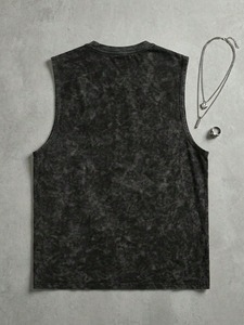 Camisetas sin Mangas de Microfibra y Algodón de Alta Calidad, Transpirables, Tejidas, para Hombre, Ropa Deportiva, para Correr, Absorben el Sudor, Económicas - Product Image 2