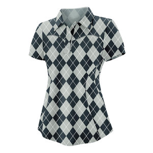 Vêtements de sport anti-transpiration pour femmes, polos imprimés pour une personnalisation et une promotion sur mesure - Product Image 1