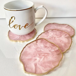 Posavasos de Resina Elegante y Decorativo para Mesa de Café, Mesa de Comedor y Uso en la Cocina del Hogar, Hecho en India - Product Image 1