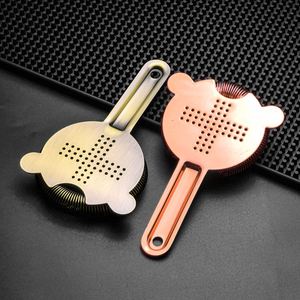 Premium Colored PVD Coating Dishwasher <b>Safe</b> SS304 Stainless Steel High Density Spring Bar Cocktail Calabrese Hawthorne Strainer - Product Image 3