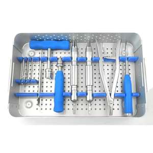 Juego de Extracción de Tornillos Rotos de Acero Inoxidable, Instrumento Quirúrgico Ortopédico, Extractor con Certificación CE de Dentavex - Product Image 1