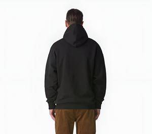 Ensemble de survêtement polaire rose pour homme avec sweat à capuche et pantalon de jogging, style streetwear décontracté, coupe ample, pour l'hiver, logo personnalisé, vente en gros - Product Image 6