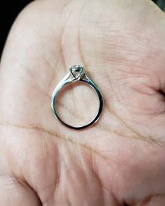 0.70 CT Lab Grown <b>Diamond</b> <b>Ring</b> in 18K Gold | Trendy IGI Certified Engagement <b>Ring</b> | Luxury Bridal Jewelry - Product Image 3
