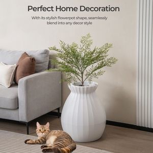Smart Plant Electronic <b>Cat</b> <b>Litter</b> Box with Odor Removal and Sterilization Accessory - Product Image 3