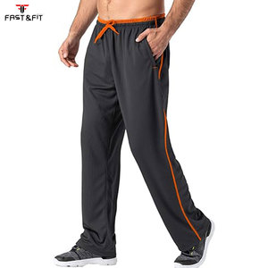 Pantalon de survêtement molletonné pour homme, coupe droite, léger, ample, taille mi-haute, imprimé, décontracté, pour le sport et l'hiver - Product Image 6