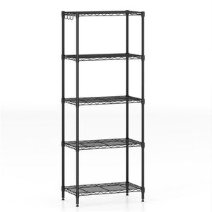 Scaffalatura Metallica a 5 Ripiani per Carichi Pesanti, Capacità Totale 750 LBS, Multi-Capacità per Ripiano, per Garage e Cucina, Unità Premium - Product Image 3