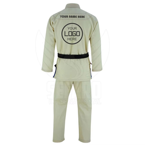 Unisex High Quality Cotton Kimono Custom Made Brazilian Jiu Jitsu Gis For Adults BJJ Martial Arts Training OEM Service - Product Image 2