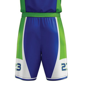 Ensemble de shorts de basket-ball pour adultes personnalisables à séchage rapide, design réversible, vêtements de sport respirants, nom, numéro et logo personnalisés - Product Image 6