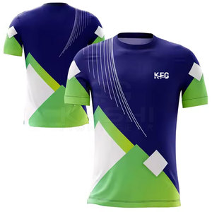Camiseta de Fútbol para Hombre, Venta Directa de Fábrica, Logotipo Personalizado, Uniforme Deportivo de Secado Rápido para Entrenamiento de Club - Product Image 3