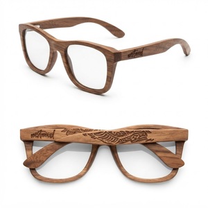Handmade Cat Eye Wooden <b>Sunglasses</b> with Dangling Pearl Charm Luxury <b>Leopard</b> <b>Print</b> Eco-friendly Wood Eyeglasses Frame for Women - Product Image 5