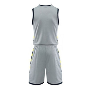 Uniforme de Baloncesto Personalizado de Alta Calidad con Logotipo Impreso, Transpirable, Unisex, para Adultos, MOQ Bajo, Servicio OEM - Product Image 2