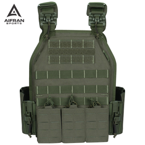 Chaleco Deportivo Multifuncional Aifran para Exteriores, Chaleco Utilitario de Poliéster Combinado con Cierre de Cremallera y Marco Ajustable - Product Image 2