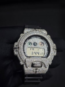 Pahal Jewels YUHJ45454 Luxury <b>Digital</b> Watch with Sapphire Crystal Dial Stainless Steel Case LED Display Bracelet Clasp for Men - Product Image 2