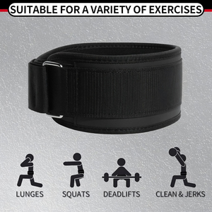 Heavy Duty Professional Protection Neoprene Weightlifting <b>Belt</b> | 13mm Thick Adjustable Support for Deadlift <b>Squat</b> | Gym Strength - Product Image 2