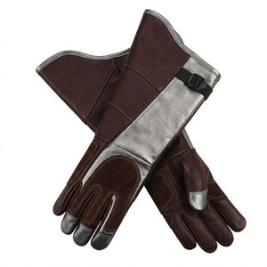 Long Cuff Welding Leather Gloves Heat Resistant Fireproof Kevlar Stitched Arm Protection Welders Work Gloves USA Top - Product Image 4