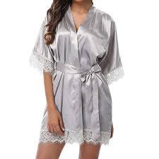Fabricante Personalizado de Batas de Verano para Mujer, Estilo Conciso y Personalizado, Ropa de Dormir Informal, Kimonos de Algodón - Product Image 3