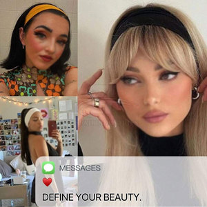 Wide Yoga Head Bands For Men Women Spandex / Polyester Material Lightweight Fitness <b>Sports</b> Accessories <b>Headband</b> - Product Image 6