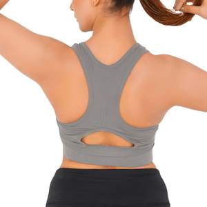 Sujetador Deportivo Personalizado para Mujer, Estilo Racerback, de Alta Sujeción, para Gimnasio, Entrenamiento, Fitness, Yoga, Running, Ropa Deportiva Transpirable, Sin Costuras - Product Image 6