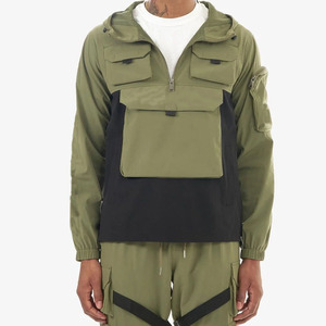 Chaqueta Cortavientos Ligera de Invierno para Hombre con Logotipo Personalizado, Chaqueta de Senderismo y Running de Secado Rápido con Cierre y Logotipo Frontal, Proveedor OEM - Product Image 3