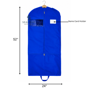 กระเป๋าใส่เสื้อผ้ากันน้ำสำหรับผู้หญิง Zeta Phi Beta Sorority แบบพับได้ พร้อมที่แขวนในตู้เสื้อผ้า สำหรับจัดเก็บและเดินทาง - Product Image 2