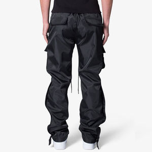 Pantalones Deportivos Personalizados para Hombre, de Poliéster, Cintura Media, Impermeables, Cortavientos, con Múltiples Bolsillos, Estilo Casual Urbano, Fabricante Mayorista OEM - Product Image 4