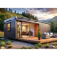 Maisons miniatures haut de gamme, maisons modernes personnalisées pour l'hébergement d'invités dans le jardin, studios, bureaux à domicile et maisons de vacances