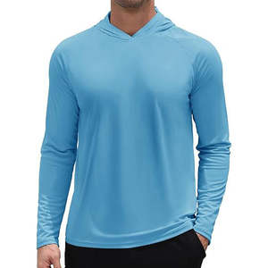 เสื้อตกปลาแขนยาวผู้ชาย ระบายอากาศได้ดี ป้องกันแสงแดด UPF50+ ไซส์ US มีสินค้าในสต็อก - Product Image 1